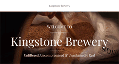 Desktop Screenshot of kingstonebrewery.co.uk